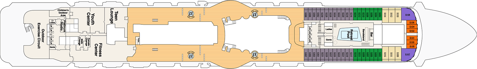 Princess Cruises Sky Princess Deck 17.png